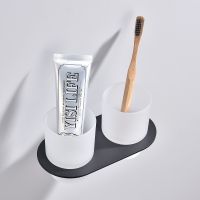 Стакан для зубных щеток Raglo двойной Черный матовый арт-R300.08.06 — фото 5, Стаканы для зубных щеток