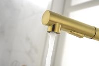 Смеситель для кухни Paulmark Neo Ne214419-SBG Светлое брашированное золото — фото 11, Смесители для кухни