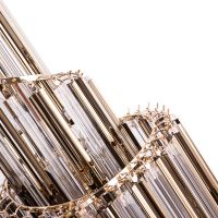 Товар: Люстра Divinare Frizzante 1683/01 LM-11 Прозрачная Золото - фото 3 Люстра Divinare Frizzante 1683/01 LM-11 Прозрачная Золото — фото 3, Люстры