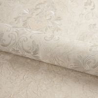 Обои Fipar Platino R 23736 Винил на флизелине (1,06*10,05) Бежевый, Дамаск — фото 2, Обои для стен