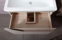 Тумба под раковину Бриклаер Брайтон 80 подвесная Глиняный Серый арт-4627125415838 — фото 3, Тумбы под раковину