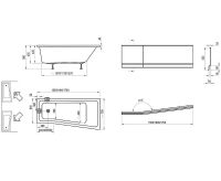 Акриловая ванна Ravak Be Happy II 150x75 R C991000000 без гидромассажа — фото 6, Акриловые ванны