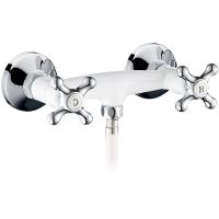 Смеситель для душа Cezares Retro RETRO-C-D-BLC Белый глянцевый — фото 1, Смеситель для душа