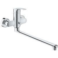 Смеситель для ванны Grohe Eurosmart 23992003 универсальный Хром — фото 1, Смеситель для ванны