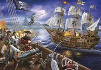 Фреска детская Ortograf Детские 6238 Фактура бархат FX Флизелин (3,9*2,7) Разноцветный, Корабли/Мультимедия — фото 2, Фрески