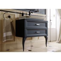 Товар: Тумба под раковину Aqwella 5 Stars La Donna 85 LAD0108BLK Черная - фото 5 Тумба под раковину Aqwella 5 Stars La Donna 85 LAD0108BLK Черная — фото 5, Тумбы под раковину