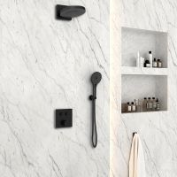 Товар: Душевая система Vincea Inspire VSFW-4I211MB Черная матовая - фото 3 Душевая система Vincea Inspire VSFW-4I211MB Черная матовая — фото 3, Душевое оборудование. Душевая программа