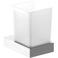 Стакан для зубных щеток Nofer Corinto 16931.S Сатин — фото 1, Мыльницы