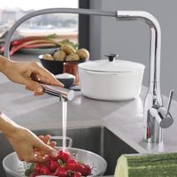 Смеситель для кухни Grohe Essence New 30270000 Хром — фото 13, Смесители для кухни