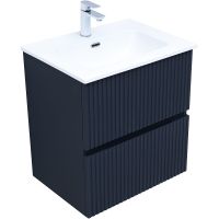 Тумба под раковину Aquanet Джейн 60 313300 подвесная Маренго — фото 2, Тумбы под раковину