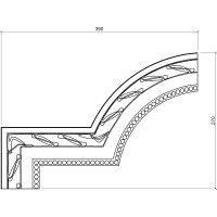 Товар: Угловой элемент Европласт 390x18x270 мм арт-1.52.314 - фото 2 Угловой элемент Европласт 390x18x270 мм арт-1.52.314 — фото 2, Молдинги