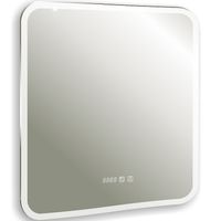 Зеркало Silver Mirrors Стив-3 60 LED-00002843 с подсветкой с сенсорным выключателем с часами и подогревом — фото 2, Зеркала в ванную комнату