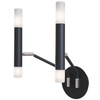 Настенный светильник Maytoni Modern Vigo MOD620WL-04B Матовый белый Черный — фото 1, Светильники