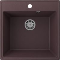 Кухонная мойка Ulgran Quartz Forte 505-06 Трюфель — фото 1, Кухонные мойки