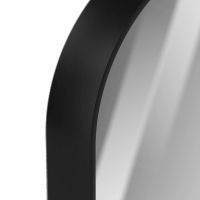 Зеркало Brevita Saturn 50 SAT-Dro1-050-black с подсветкой Черное матовое с сенсорным выключателем — фото 5, Мебель для ванной