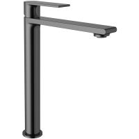 Смеситель для раковины Vincea Vogue Вороненая сталь арт-VBF-1V2GM — фото 1, Смесители для раковины