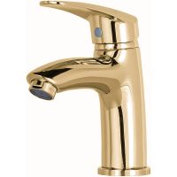 Смеситель для раковины Orange Alfi M18-021gd Золото — фото 1, Смесители для раковины