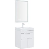 Товар: Тумба под раковину Aquanet Ирис new 50 310147 подвесная Белый глянец - фото 12 Тумба под раковину Aquanet Ирис new 50 310147 подвесная Белый глянец — фото 12, Мебель для ванной