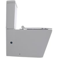 Унитаз компакт Logan L2C 261952 без бачка с сиденьем Микролифт — фото 2, Унитазы