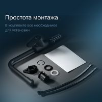 Смеситель для кухни AM.PM Like F8005022 Черный матовый — фото 6, Смесители для кухни