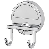 Двойной крючок FBS Luxia 002 Хром — фото 1, Крючки для полотенец