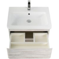 Тумба под раковину BelBagno 50 подвесная Rovere Vintage Bianco арт-ALBANO-CER-500-2C-SO-RVB — фото 6, Тумбы под раковину