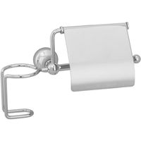 Держатель туалетной бумаги и освежителя воздуха Veragio Gialetta VR.GIL-6485.CR с крышкой Хром — фото 1, Держатели туалетной бумаги