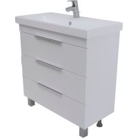 Тумба под раковину 1MarKa Gaula 80Н У92517 White — фото 1, Тумбы под раковину