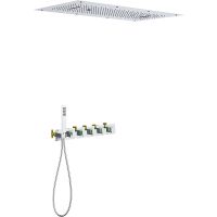 Душевая система Timo Petruma SX-5329/00SM с термостатом Хром — фото 1, Встраиваемые душевые комплекты