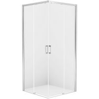 Товар: Душевой уголок New Trendy Prime Chrome 120х90 D-0302A/D-0297A профиль Хром стекло прозрачное - фото 1 Душевой уголок New Trendy Prime Chrome 120х90 D-0302A/D-0297A профиль Хром стекло прозрачное — фото 1, Душевые уголки