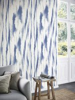 Панно Marburg Crush Motion 63474 Винил на флизелине (0,7*9) Белый/Синий, Абстракция — фото 2, Обои для стен