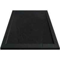 Душевой поддон из искусственного камня Esbano Luxe ESP-LX119B 110x90 ESPLX 119B Черный матовый — фото 2, Душевые поддоны из искусственного камня