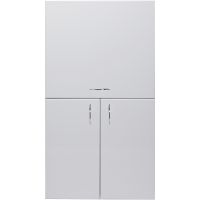 Подвесной шкаф Orange Смайл 60 SM-60SR2 Белый — фото 1, Шкафы для ванной