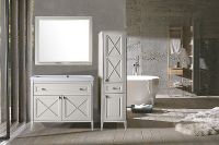 Товар: Комплект мебели для ванной ASB-Woodline Монте 100 Бежевый - фото 8 Комплект мебели для ванной ASB-Woodline Монте 100 Бежевый — фото 8, Комплекты мебели для ванной