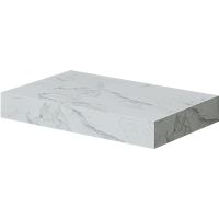 Столешница под раковину Velvex Unique Unit 80 st.UNI.80-630 Белый мрамор — фото 1, Столешницы под раковину