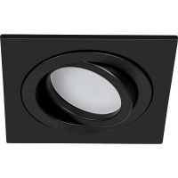 Встраиваемый светильник Artelamp Tarf A2168PL-1BK Черный — фото 2, Точечные светильники