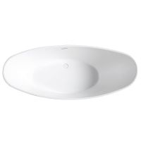 Акриловая ванна Abber AB9233G 184х79 без гидромассажа — фото 2, Ванны