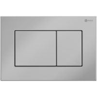 Клавиша смыва Point Ника PN44081C Хром — фото 1, Комплектующие для душевого оборудования