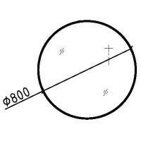 Зеркало Black&White Universe 80 903.mr Черное — фото 6, Мебель для ванной