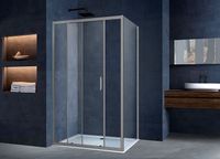 Товар: Душевой уголок Vincea Alpha 130x90 VSR-3AL9013CLGM профиль Вороненая сталь стекло прозрачное - фото 3 Душевой уголок Vincea Alpha 130x90 VSR-3AL9013CLGM профиль Вороненая сталь стекло прозрачное — фото 3, Душевые уголки