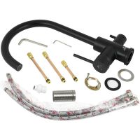 Смеситель для кухни Kaiser Merkur 26744-9 Черный матовый — фото 9, Смесители