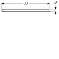 Зеркало Geberit Option 80 500.588.00.1 с подсветкой — фото 7, Зеркала в ванную комнату