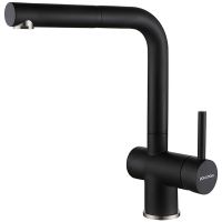 Смеситель для кухни Paulmark Dosse Do214418-401 Антрацит — фото 1, Смесители для кухни