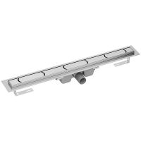 Душевой лоток Ravak Chrome OZ 75 X01621 с решеткой Хром — фото 1, Душевые лотки