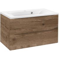 Тумба под раковину Vincea Mia 90 VMC-2MA900VO подвесная V.Oak — фото 1, Тумбы под раковину