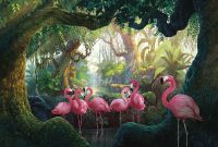 Товар: Фреска Ortograf Paradise 32242 Фактура флок FLK Флизелин (4*2,7) Разноцветный, Деревья/Птицы - фото 2 Фреска Ortograf Paradise 32242 Фактура флок FLK Флизелин (4*2,7) Разноцветный, Деревья/Птицы — фото 2, Фрески