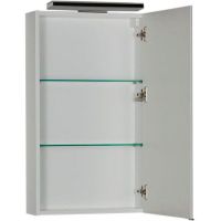 Зеркальный шкаф Aquanet Орлеан 50 R Белый арт-183075 — фото 4, Зеркальные шкафы в ванную