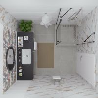 Товар: Душевой уголок Triton Йота-Блэк 90х90 Щ0000054032 профиль Черный стекло прозрачное - фото 7 Душевой уголок Triton Йота-Блэк 90х90 Щ0000054032 профиль Черный стекло прозрачное — фото 7, Душевые уголки