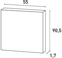 Товар: Накладная панель Orac Decor D507 550x17x905 мм - фото 4 Накладная панель Orac Decor D507 550x17x905 мм — фото 4, Панели