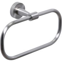 Кольцо для полотенец WasserKRAFT Tauber K-64460 Никель — фото 1, Полотенцедержатели